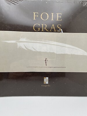 #ad Foie Gras Mugaritz book Cuisine Cooking Spanish Gift NEW $25.20