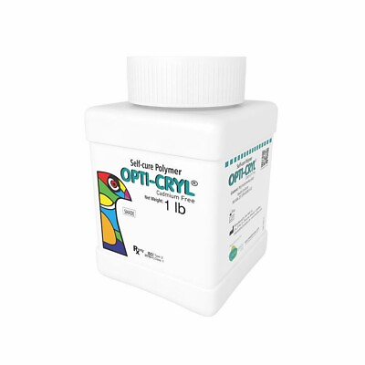 #ad #ad Opti Cryl Self Curing Acrylic Resin Powder 1lb Dental Lab New $26.99