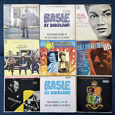 #ad Lot of 9 Jazz Vinyl LPs All Original All VG or Better $64.99
