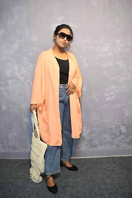 #ad Short Kimono Robe SummerUnisex KimonoBeach cover up Solid Plain Color Short $14.37