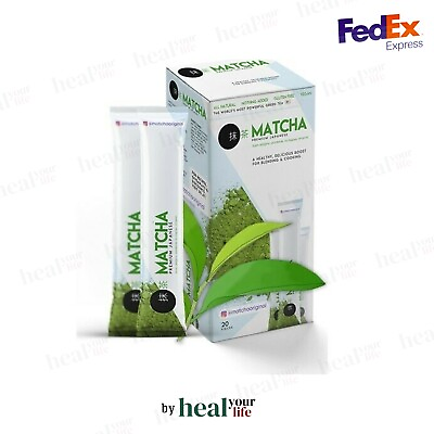 #ad *EXPRESS SHIPPING* Matcha Premium Japanese Tea Natural Green Tea Powder 20 pcs $19.90