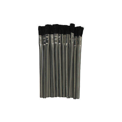 #ad NEW Horsehair Bristle Acid Brushes for Glues Acids amp; Oil Pack of 50 $9.79