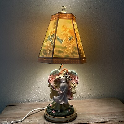 #ad Vintage Angel Lamp $80.00