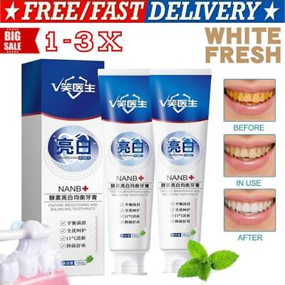 #ad Smile Doctor SP 4 Probiotic Rapid Whitening Toothpaste Nanb Whitening Toothpaste $19.99