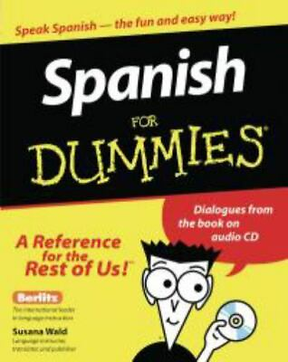 #ad Spanish For Dummies by Susana Wald $4.72