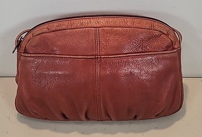 #ad Vintage Leather Levi Strauss amp; Co Small Reddish Brown Purse Shoulder Bag $19.78