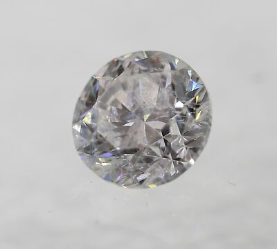 #ad 0.15 Carat H Color SI3 Round Brilliant Enhanced Natural Loose Diamond 3.27mm $32.99