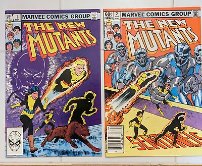 #ad The New Mutants #1 #2 New stand #3 #4 #5 1983 comics. All Copies Are NM $45.00