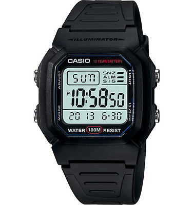 #ad Casio W800H 1AV Digital Watch Resin Band Stopwatch Alarm 10 Year Battery $23.90