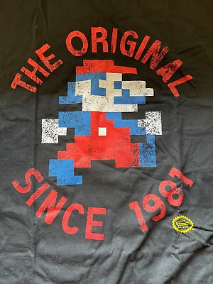 #ad Nintendo Mario The Original Since 1981 Size XL T Shirt Loot Crate $12.98