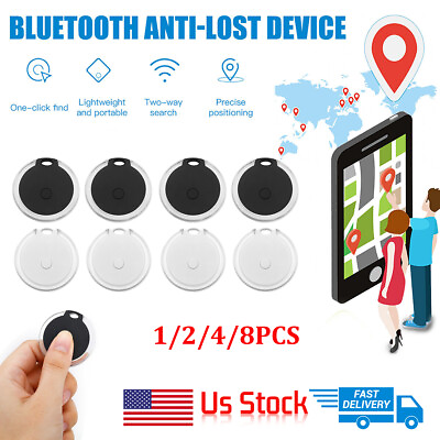 #ad Mini Bluetooth GPS Tracking Air Tag Key Child Pet Finder Tracker Location Device $18.59
