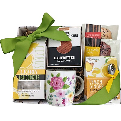 #ad #ad All Occasion Tea Gift Basket Lemon Tea Gift with Tea Cup Mother#x27;s Day Gifs $69.99