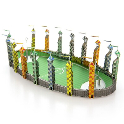 #ad QUIDDITCH™ PITCH HARRY POTTER MMS466 Metal Earth 3D Model Kit $20.95