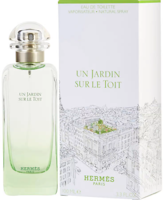 Un Jardin Sur Le Toit by Hermes for women EDT 3.3 3.4 oz New in Box $76.98