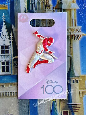 #ad 2023 Disney Platinum 100 Years of Wonder 100th Anniversary Spider Man D100 Pin $22.95
