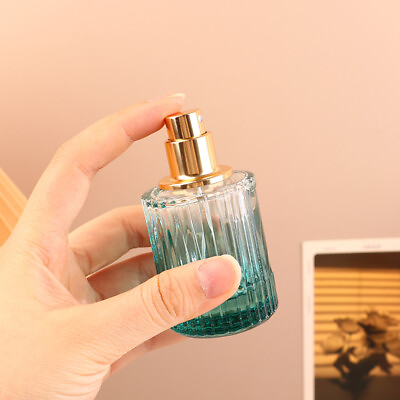 #ad 30ML Perfume Refill Bottle Colored Glass Empty Bottle Travel Spray Bottle C $7.59
