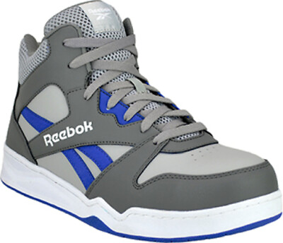 #ad Reebok Composite Toe Classic BB4500 Styling High Top in Wide Grey Blue Size 13 W $75.00