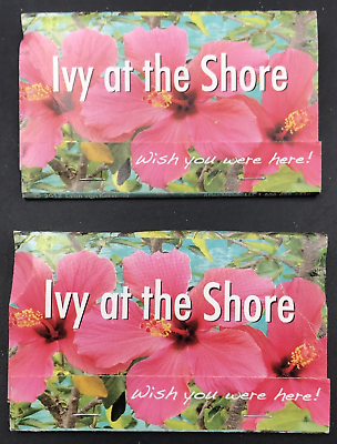 #ad 2 Ivy At The Shore Matchbook Santa Monica CA California Full 40 Unstruck $9.99
