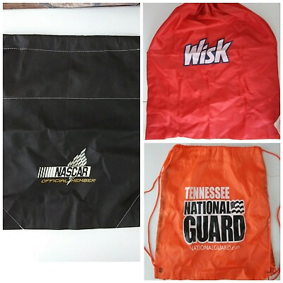 #ad Nascar Official Member Tennesse Nacional Guard Wisw promotional bags $9.00