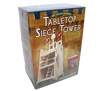 #ad Tabletop Siege Tower by Sterling Innovation 15quot; Model with Book $22.50