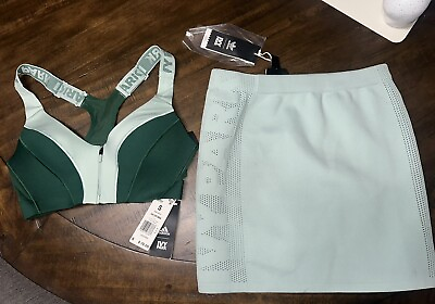#ad Adidas Ivy Park Zip Bra amp; Knit Skirt Set Size Small Brand New Adidas Set $60.00