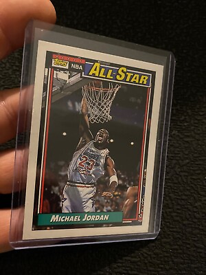 #ad Michael Jordan Vintage Collector Card Last Dance 1992 Topps Chicago Bulls GIFT $69.00