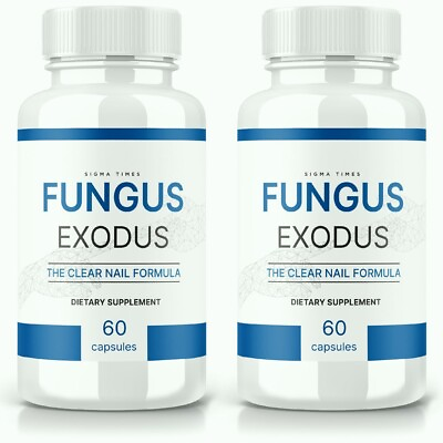 #ad #ad 2 Pack Fungus Exodus Pills to Combat Toenail Fungus and Restore Nail Health $39.95