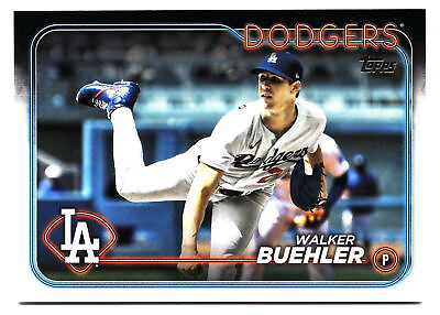 #ad 2024 Topps Series 1 Walker Buehler Los Angeles Dodgers #196 $1.49