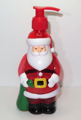 #ad Santa Claus Christmas Holiday Plastic Lotion Soap Dispenser 7 3 8quot; Tall $9.50