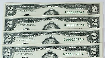#ad #ad 1 Two Dollar 000 $2 Low Serial Number Bill 2017A Series 000 Lucky #7 Chicago $6.50