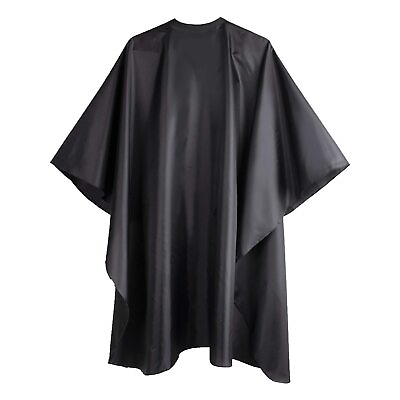 #ad Barber Cape with Adjustable Snap Closure waterproof Hair Cutting Salon Cape f... $10.82