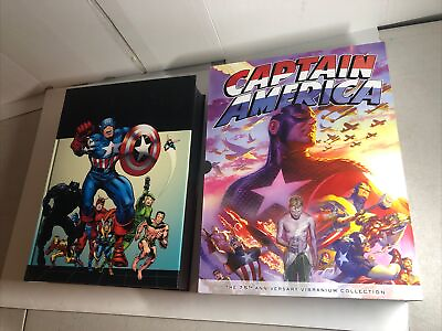 #ad Captain America: the 75th Anniversary Vibranium Collection Marvel Comics 2016 $100.00