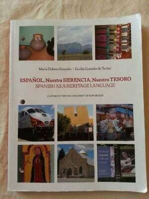 #ad Espanol Nuestra Herencia Nuestro Tesoro Spanish As a Heritage Language GOOD $6.75