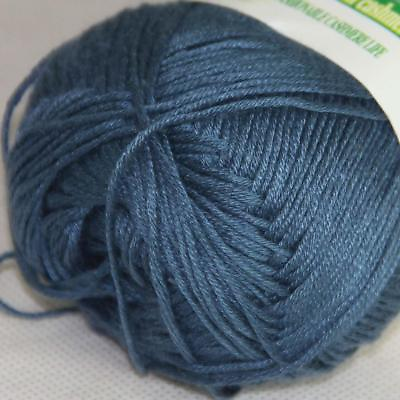 #ad Sale New 1 Skein x 50g Soft Bamboo Cotton Baby Hand Knit Shawls Crochet Yarn 25 $4.49