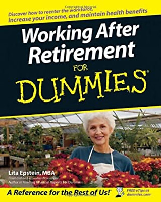 #ad #ad Working after Retirement for Dummies Perfect Lita Epstein $5.89