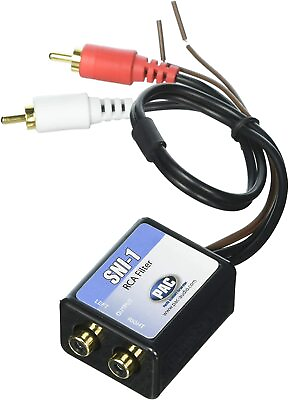 #ad NEW PAC SNI 1 CAR STEREO RCA NOISE ELIMINATION FILTER GROUND LOOP ISOLATOR SNI1 $11.90