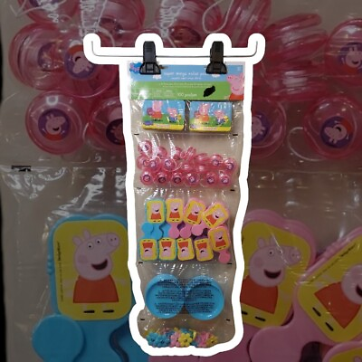 #ad PEPPA PIG SUPER MEGA MIX PARTY FAVORS 100 PIECES NEW Birthday Kids Goody Toys $22.50