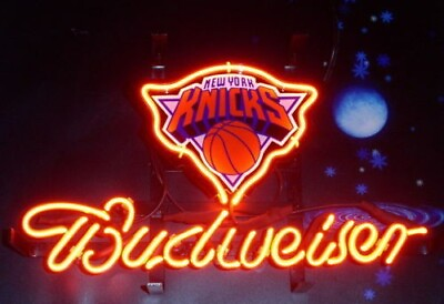 #ad Logo New York Knicks 20quot;x16quot; Neon Sign Bar Lamp Beer Light Pub Night $134.84