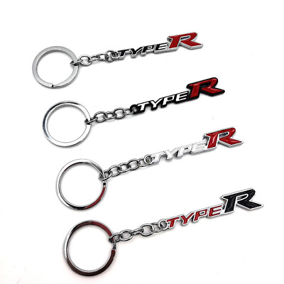 #ad Honda Type R Badge Keyring Car Key Ring Honda TypeR Civic Integra EG EK EF NSX GBP 6.49