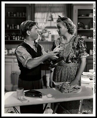 #ad Mickey Rooney Cecilia Parker in Andy Hardy#x27;s Double Life 1942 PHOTO M 107 $19.99