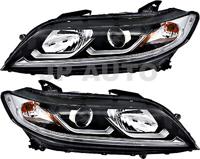 #ad For 2016 2017 Honda Accord Coupe Headlight Halogen Set Driver and Passenger Side $396.95