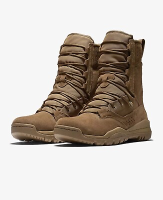 #ad Nike SFB Field 2 8quot; Leather Tactical Boots Coyote AQ1202 900 Sz 9.5 43 NEW $98.96