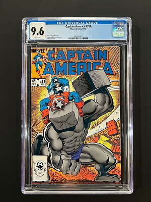 #ad Captain America #311 CGC 9.6 1985 Awesome Android cover $49.99