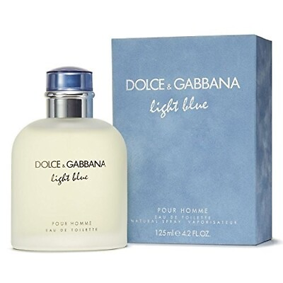 #ad Dolce amp; Gabbana Light Blue 4.2 oz Men#x27;s Eau de Toilette Spray Brand New Sealed $29.95