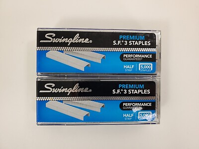 #ad 2 TWO Swingline SF3 SF4 compatible Premium Staples S.F.3 1 4quot; Length $12.95