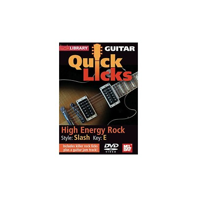 #ad Mel Bay Guitar Quick Licks Slash Style High Energy Rock DVD $19.99