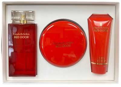 #ad #ad Elizabeth Arden Red Door Gift Set Women 3.3z EDT Body Lotion amp; Body Powder 3 PC $38.99
