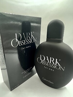 Calvin Klein DARK OBSESSION For Men 6.7oz 200ml EDT Discontinued NEW IN BOX $240.00