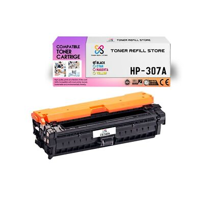 #ad TRS 307A CE740A Black Compatible for HP LaserJet CP5225 Toner Cartridge $76.99