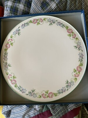 #ad Royal Worcester 11” China Plate Vintage $5.00